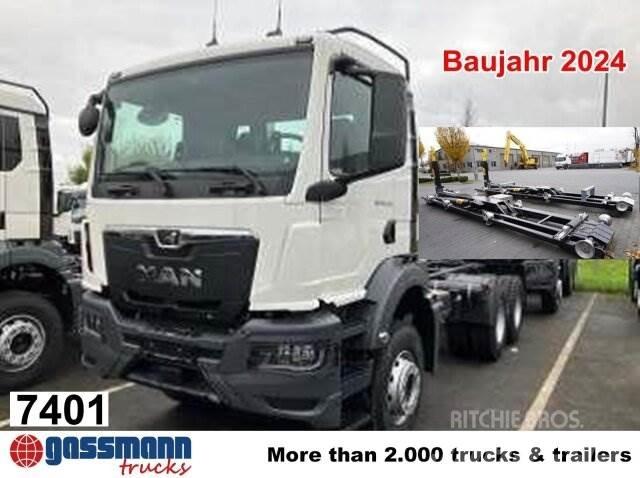 MAN TGS 33.440 BB 6x4 Camion con gancio di sollevamento