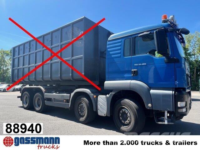 MAN TGS 35.480 8x4 BL Camion con gancio di sollevamento
