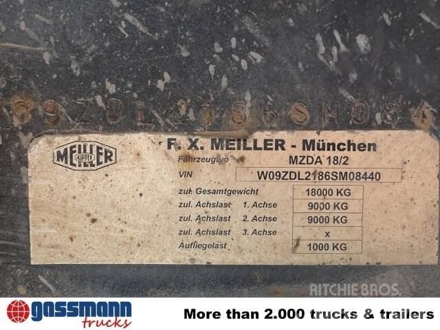 Meiller MZDA 18/2, Rimorchi ribaltabili