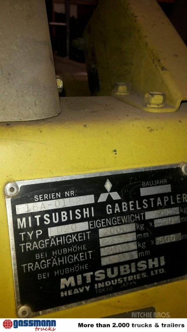 Mitsubishi FD20 Costruzioni - Altro