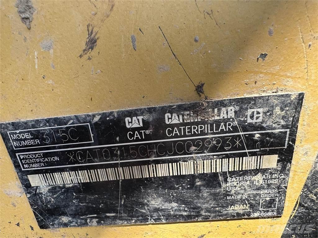CAT 315C Escavatori cingolati