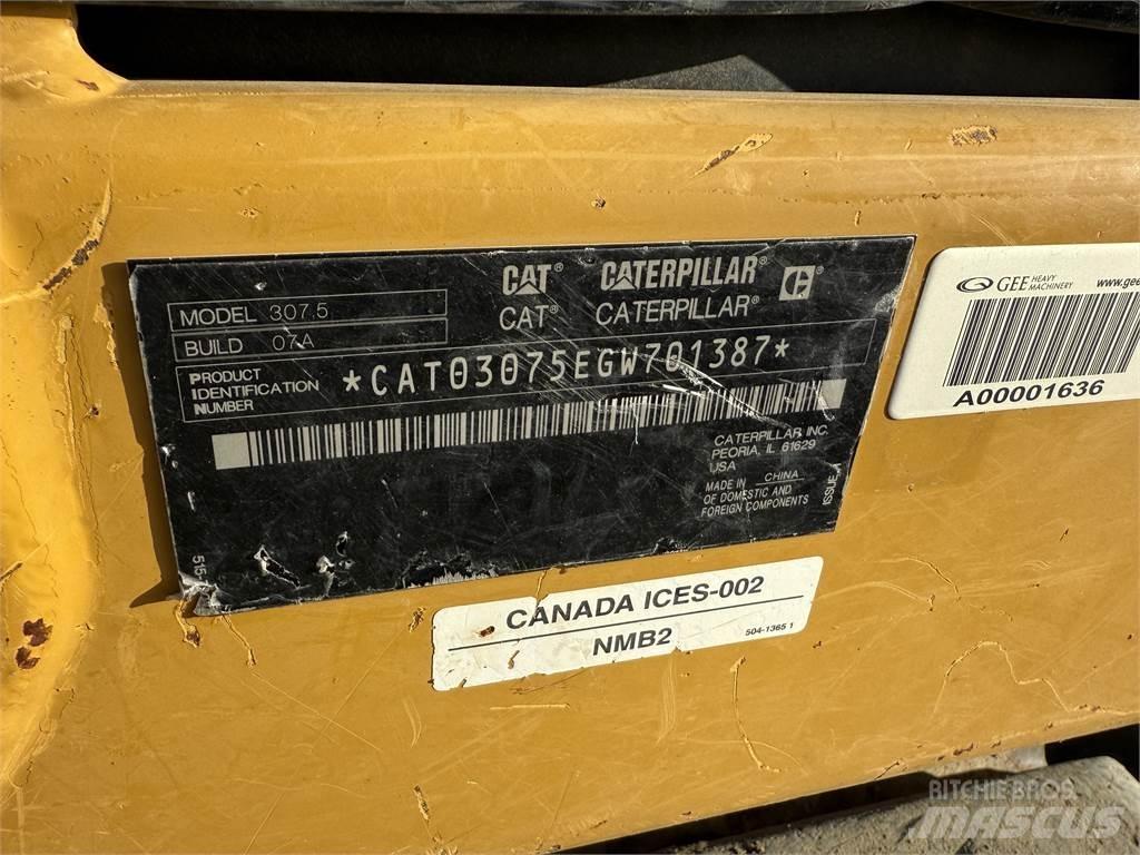 CAT 307.5 Escavatori cingolati