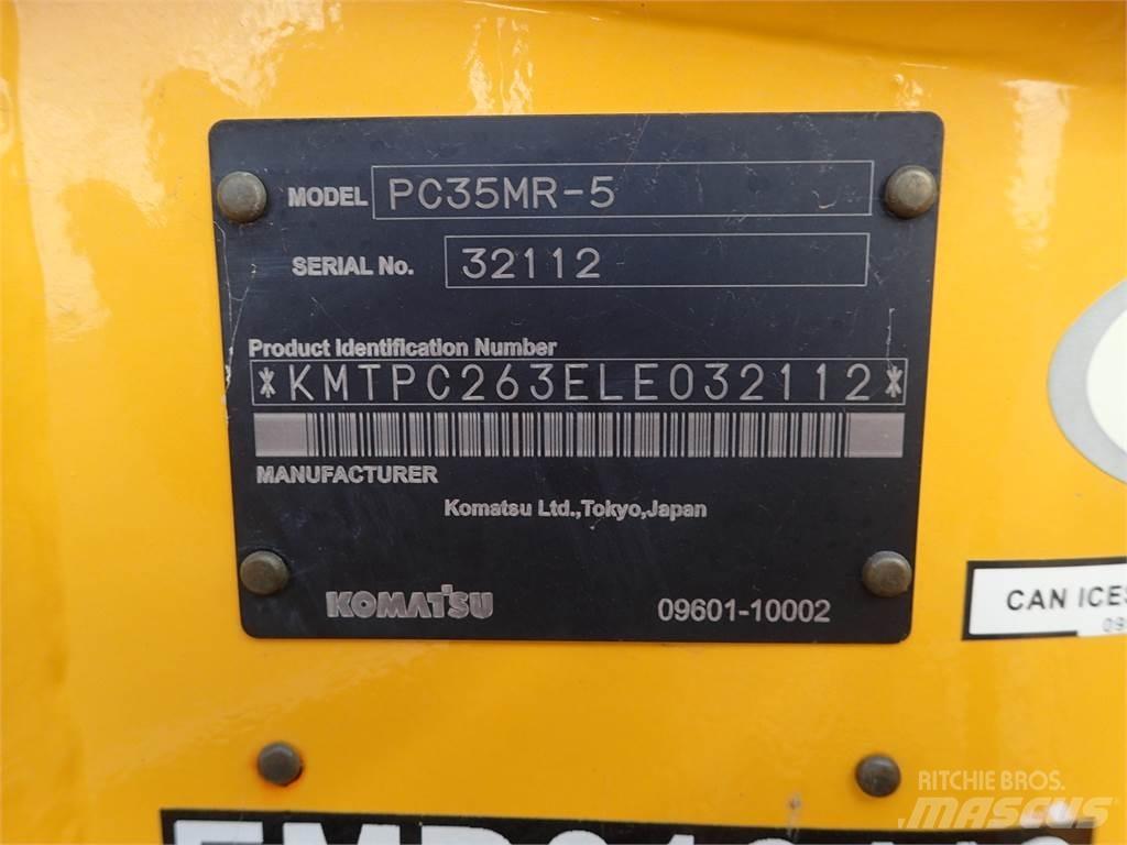 Komatsu PC35MR-5 +1 Escavatori cingolati