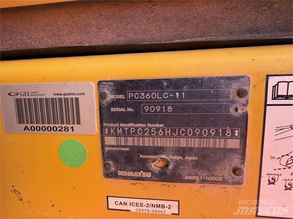 Komatsu PC360LC-11 +1 Escavatori cingolati