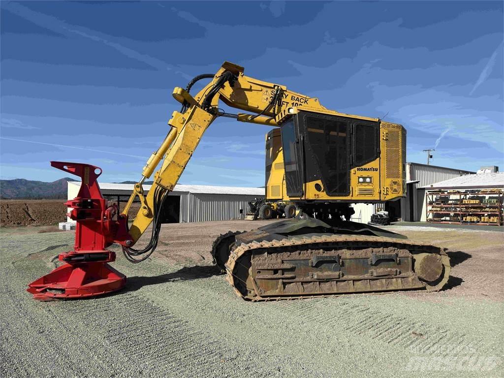 Komatsu XT445L-5 Abbattitrici cingolate e macchine forestali