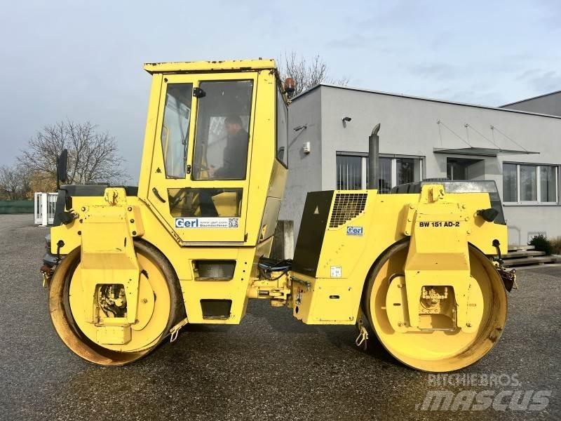 Bomag BW 151 AD-2 Rulli a doppio tamburo