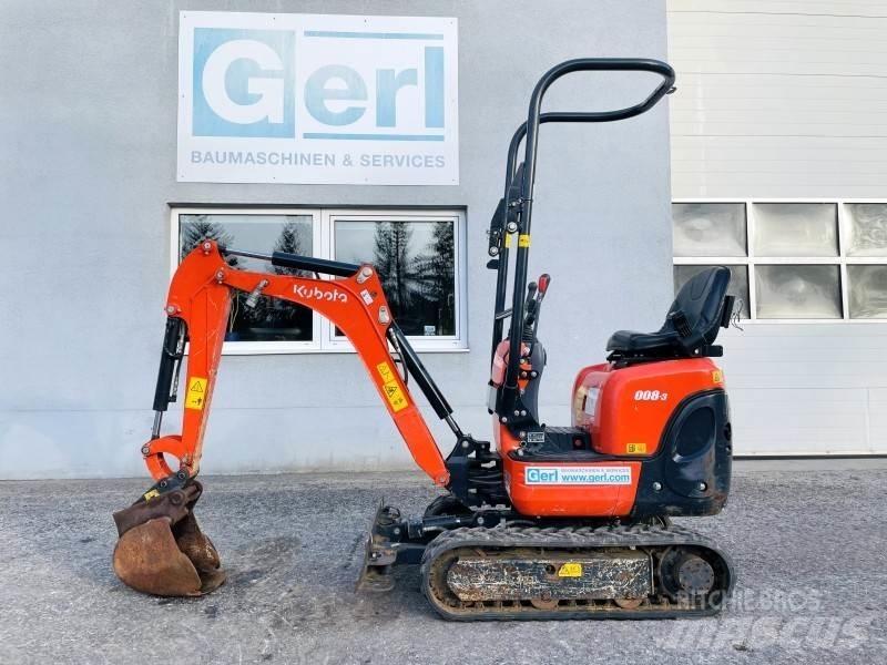 Kubota K008-3 Miniescavatori