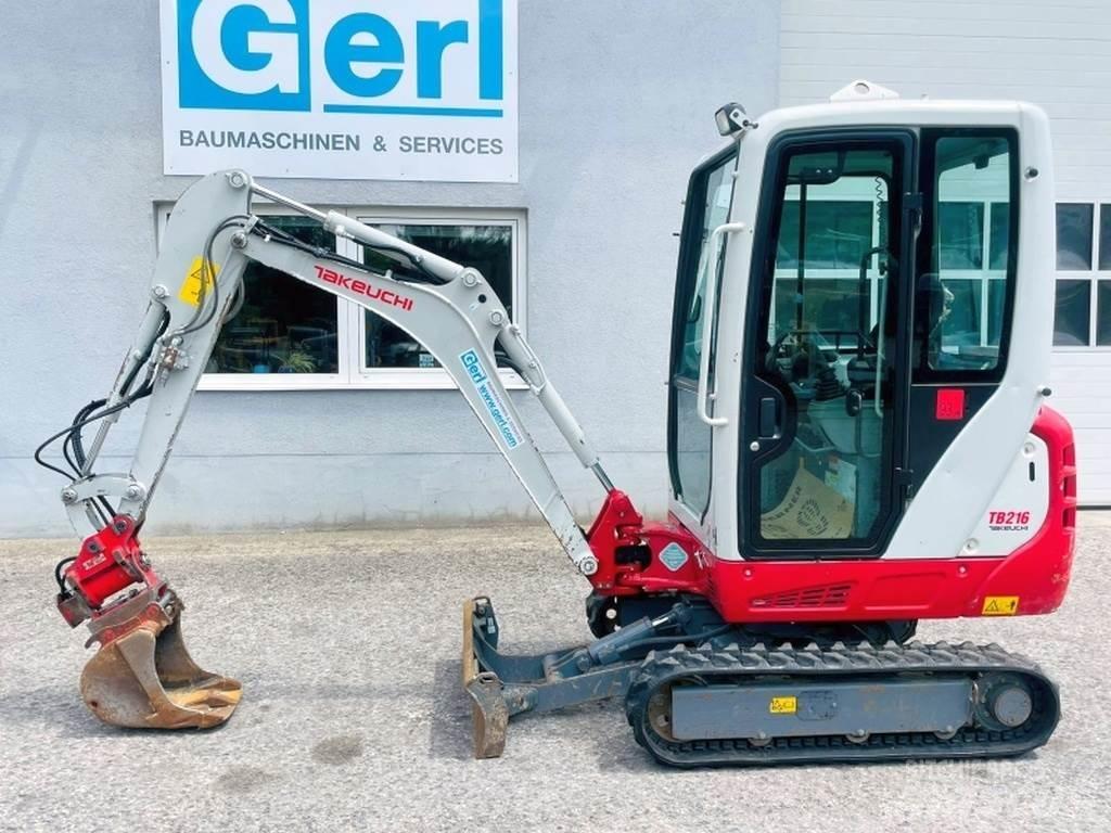 Takeuchi TB216 Miniescavatori