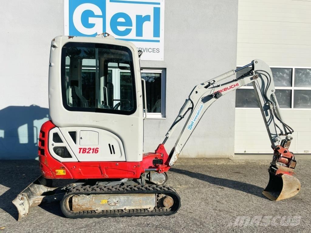 Takeuchi TB216 Miniescavatori