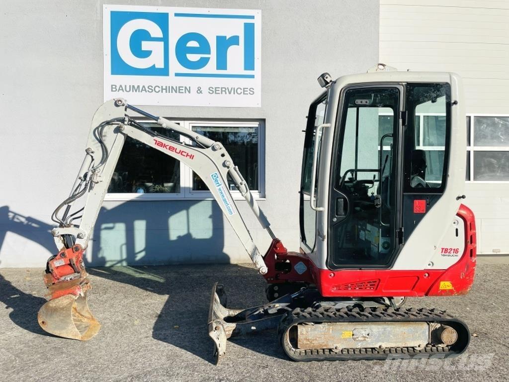 Takeuchi TB216 Miniescavatori