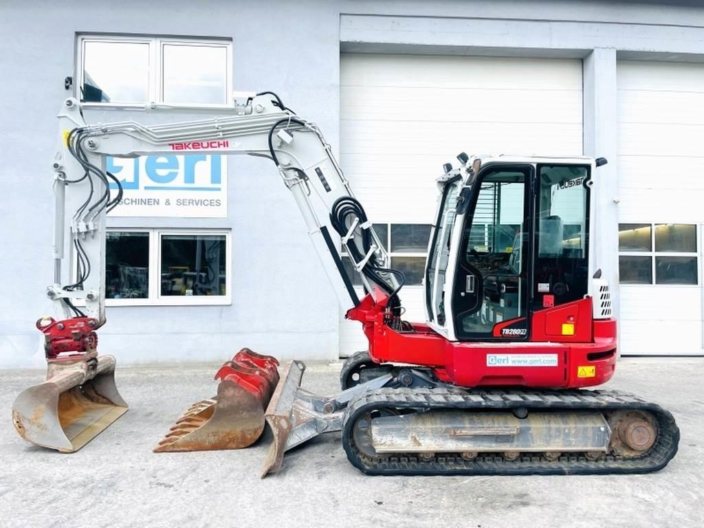 Takeuchi TB280FR Miniescavatori