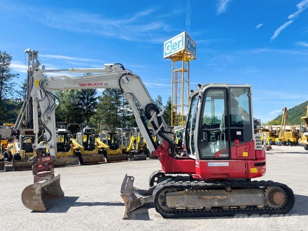 Takeuchi TB280FR Miniescavatori