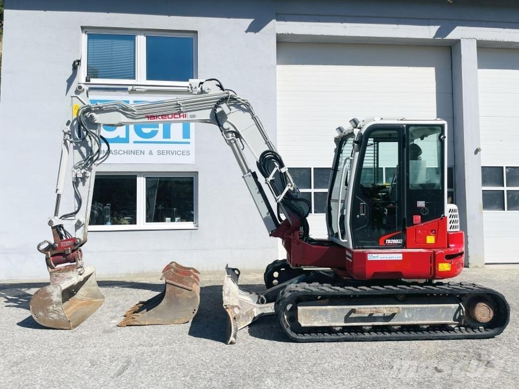 Takeuchi TB280FR Miniescavatori