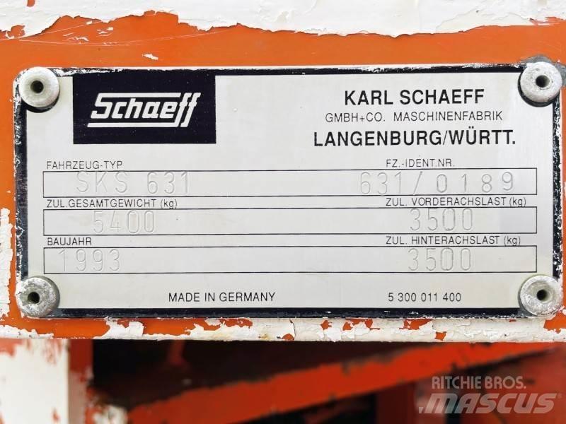 Terex Schaeff SKS 631 Pale gommate