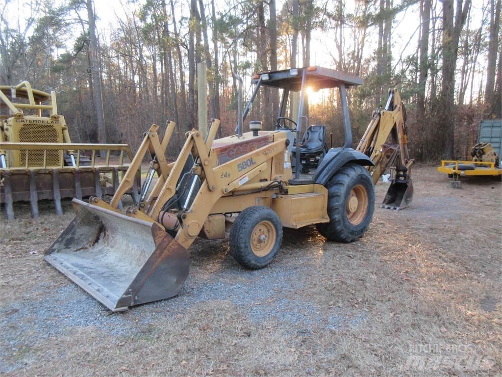 CASE 580L Pale gommate