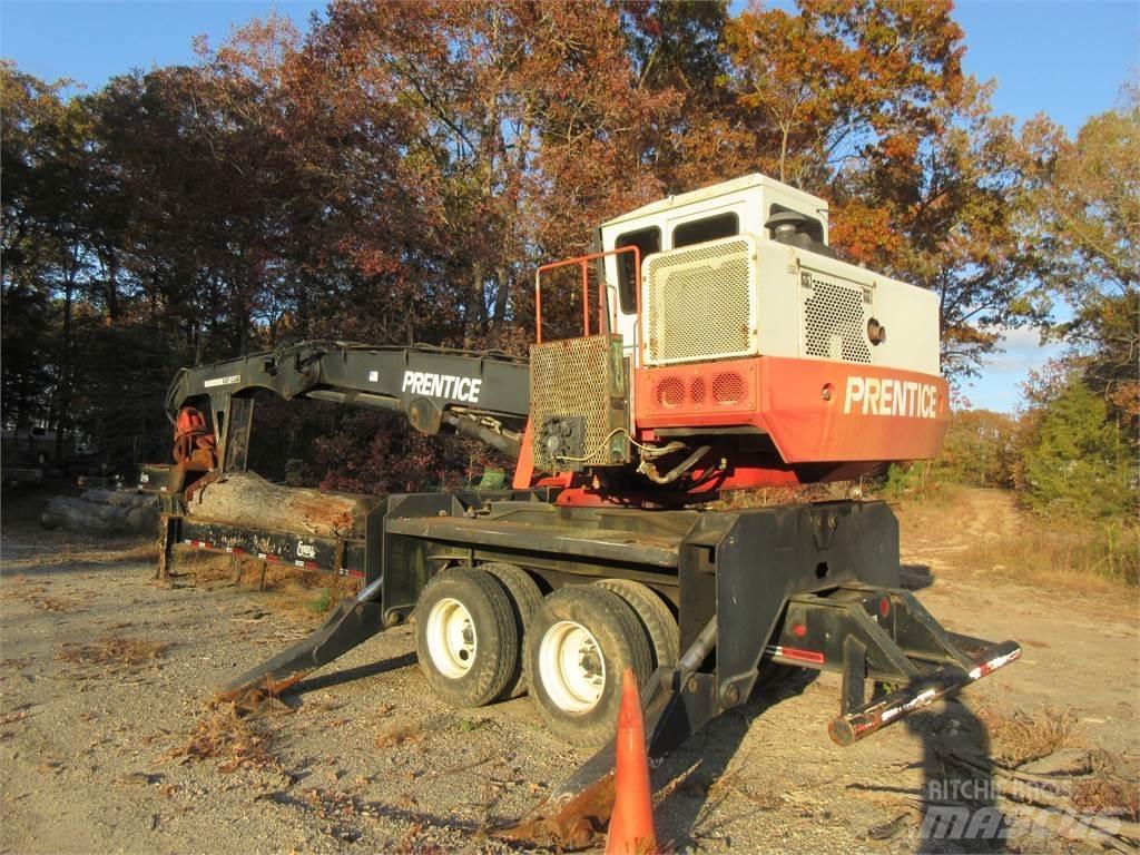 Prentice 280D Caricatronchi con base su rimorchio