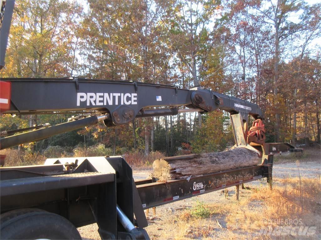 Prentice 280D Caricatronchi con base su rimorchio