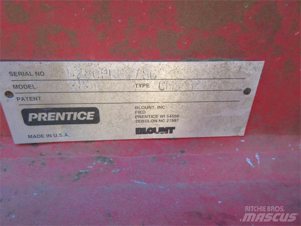 Prentice 280D Caricatronchi con base su rimorchio