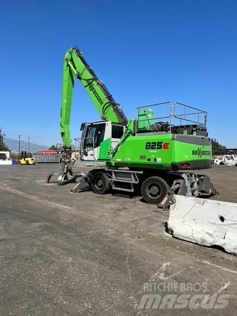 Sennebogen 825E Caricatronchi con base su rimorchio