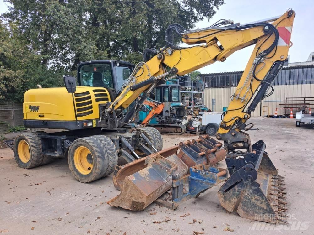 Yanmar B95W Escavatori gommati