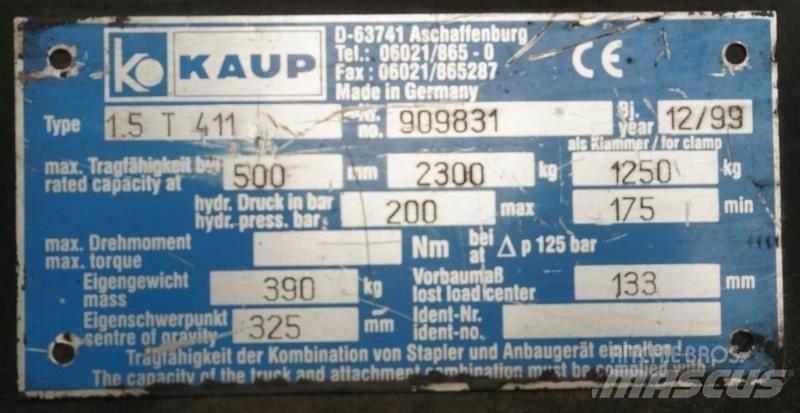 Kaup 1,5T411 Altri attacchi e componenti