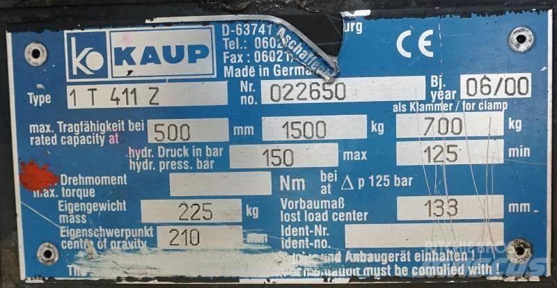 Kaup 1T411Z Altri attacchi e componenti