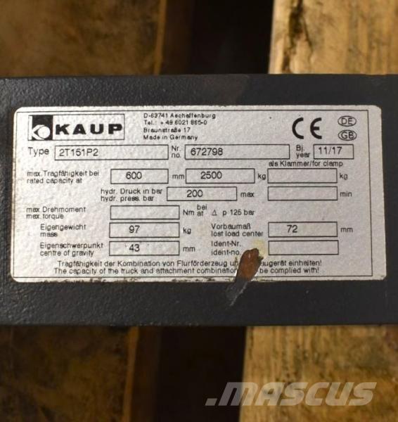 Kaup 2T151P2 Altri attacchi e componenti