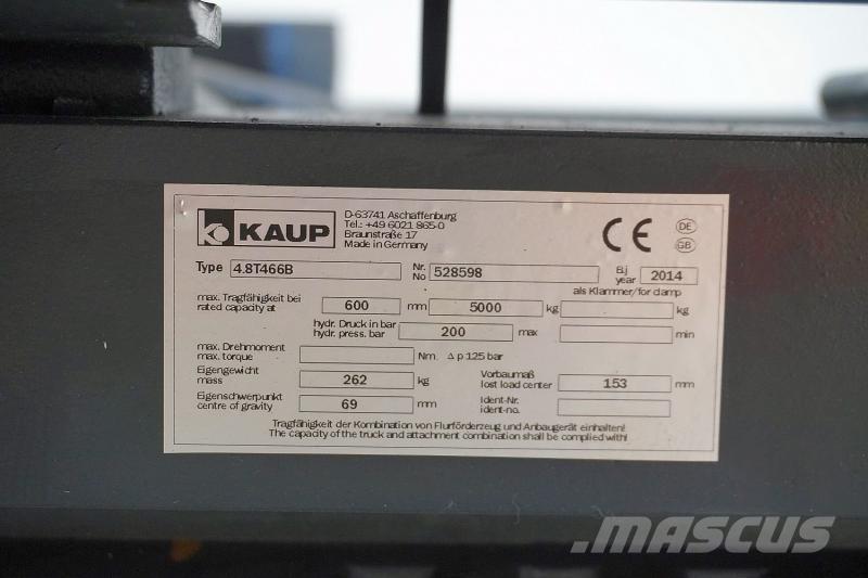 Kaup 4,8T 466B Altri attacchi e componenti