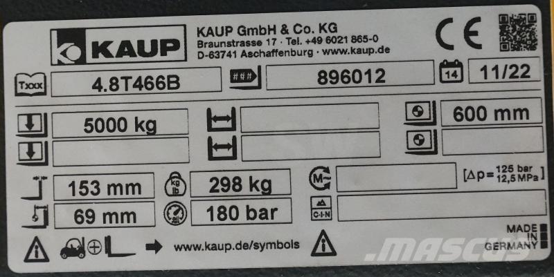 Kaup 4,8T466B Altri attacchi e componenti