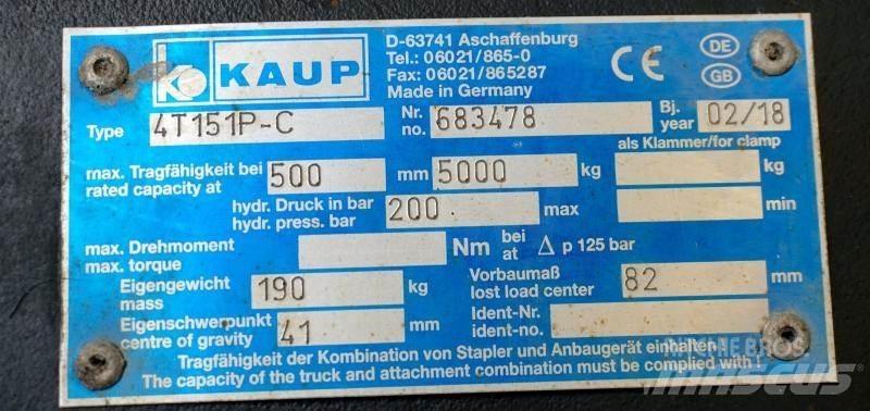 Kaup 4T151P-C Altri attacchi e componenti
