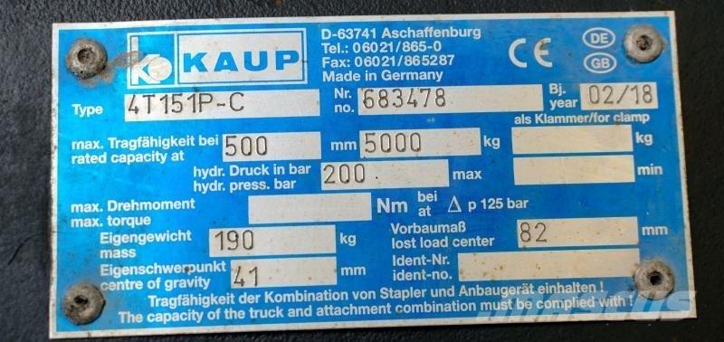 Kaup 4T151P-C Altri attacchi e componenti