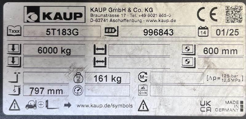 Kaup 5T183G Altri attacchi e componenti