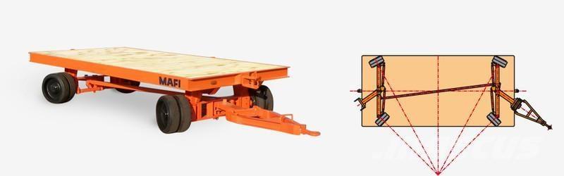 Mafi 1060 / 4t Rimorchi con sponde ribaltabili