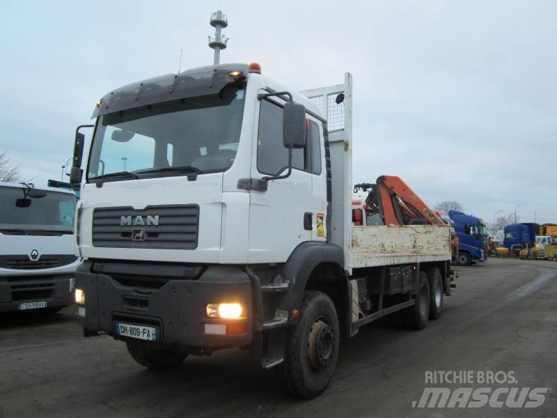 MAN TGA Camion con sponde ribaltabili