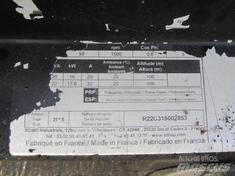Sdmo R22 Generatori diesel