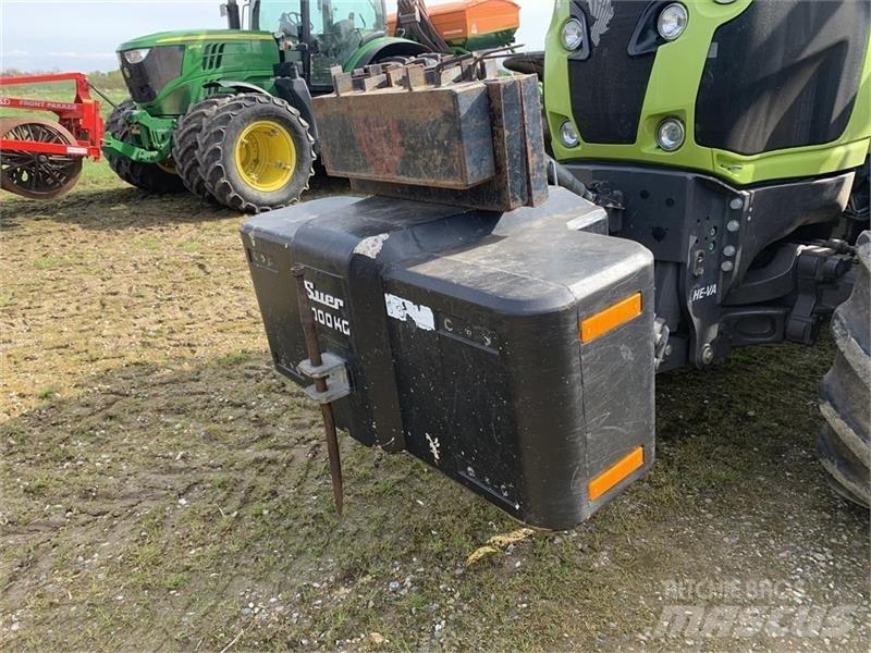  Suer 1000 kg. Zavorre anteriori