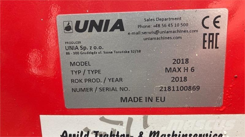 Unia Max H 6 Erpici