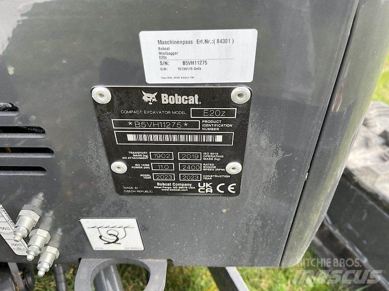 Bobcat E 20z Miniescavatori