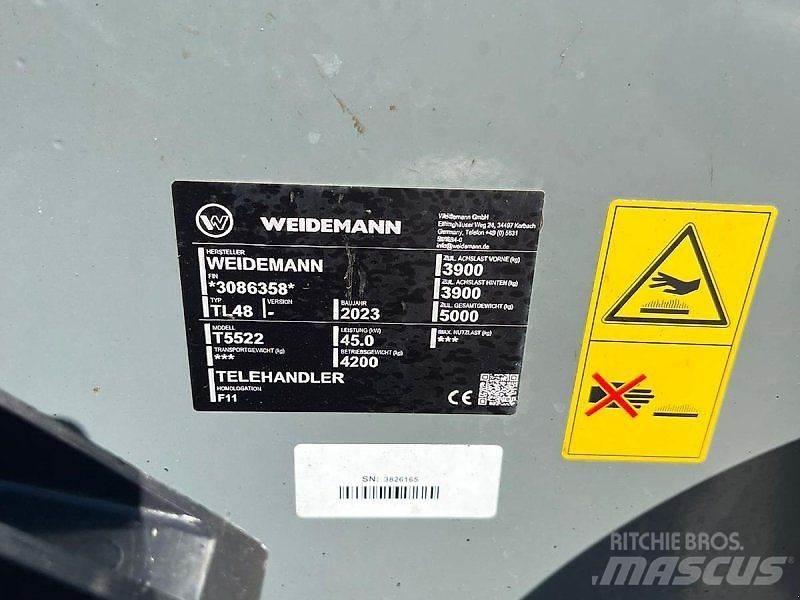 Weidemann T5522 Sollevatori telescopici