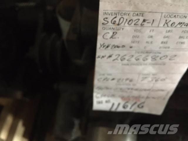 Komatsu SA6D102-1 Motori