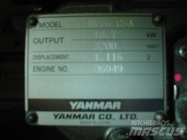 Yanmar 3TNV76-CSA Motori
