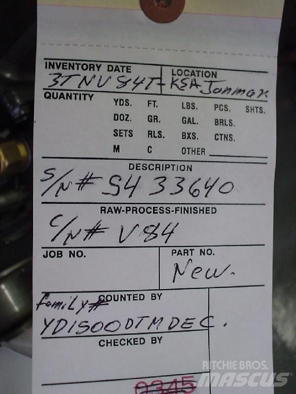 Yanmar 3TNV84T-BKSA Motori