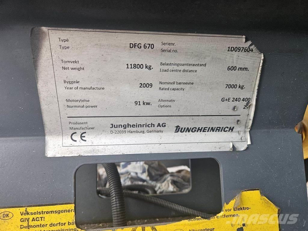 Jungheinrich DFG670 Carrelli elevatori diesel