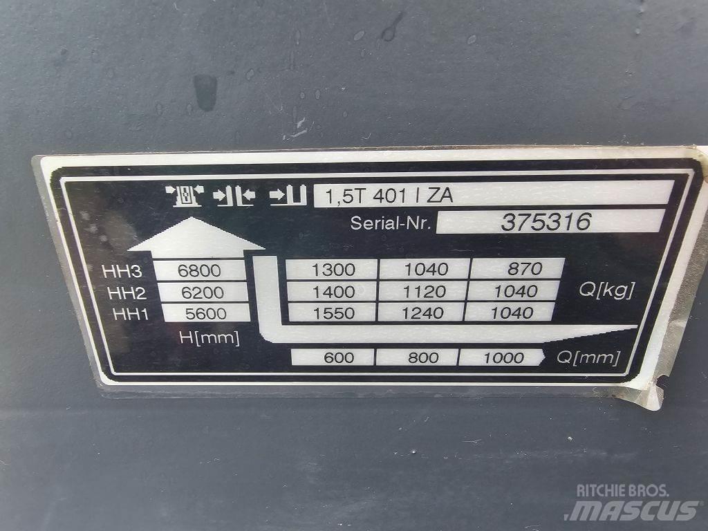 Jungheinrich ETVQ20 Carrello elevatore retrattile a 4 vie