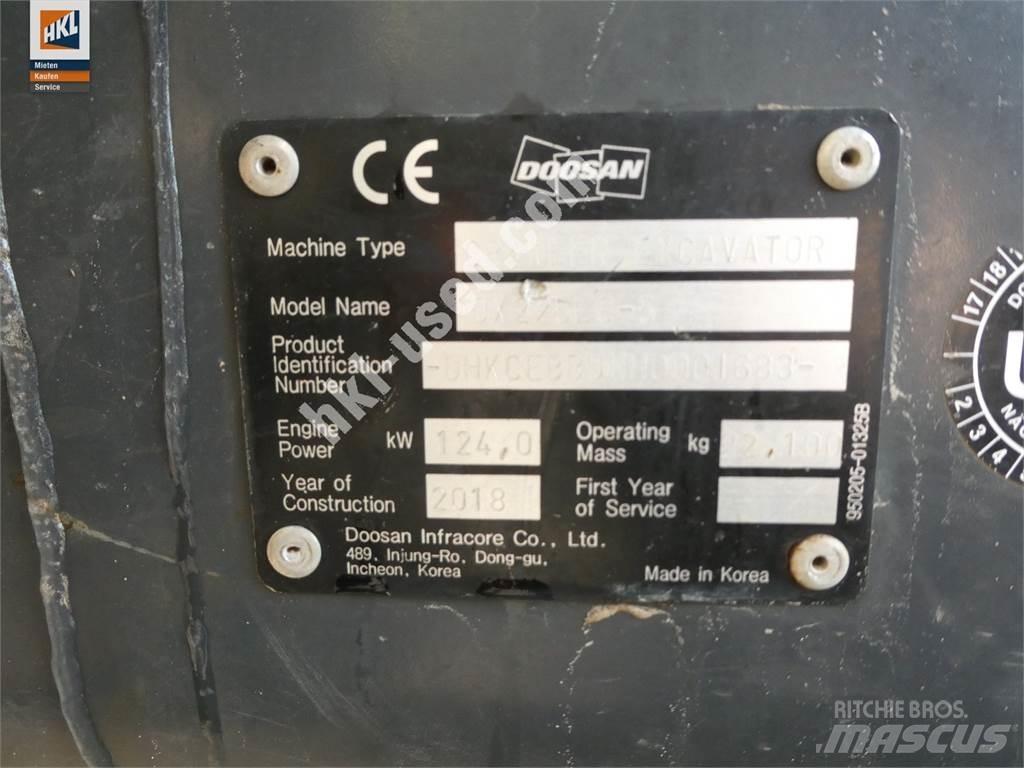 Doosan DX 225 LC-5 Escavatori cingolati
