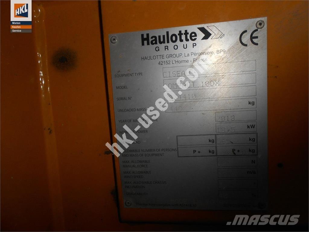 Haulotte COMPACT 10 DX Costruzioni - Altro