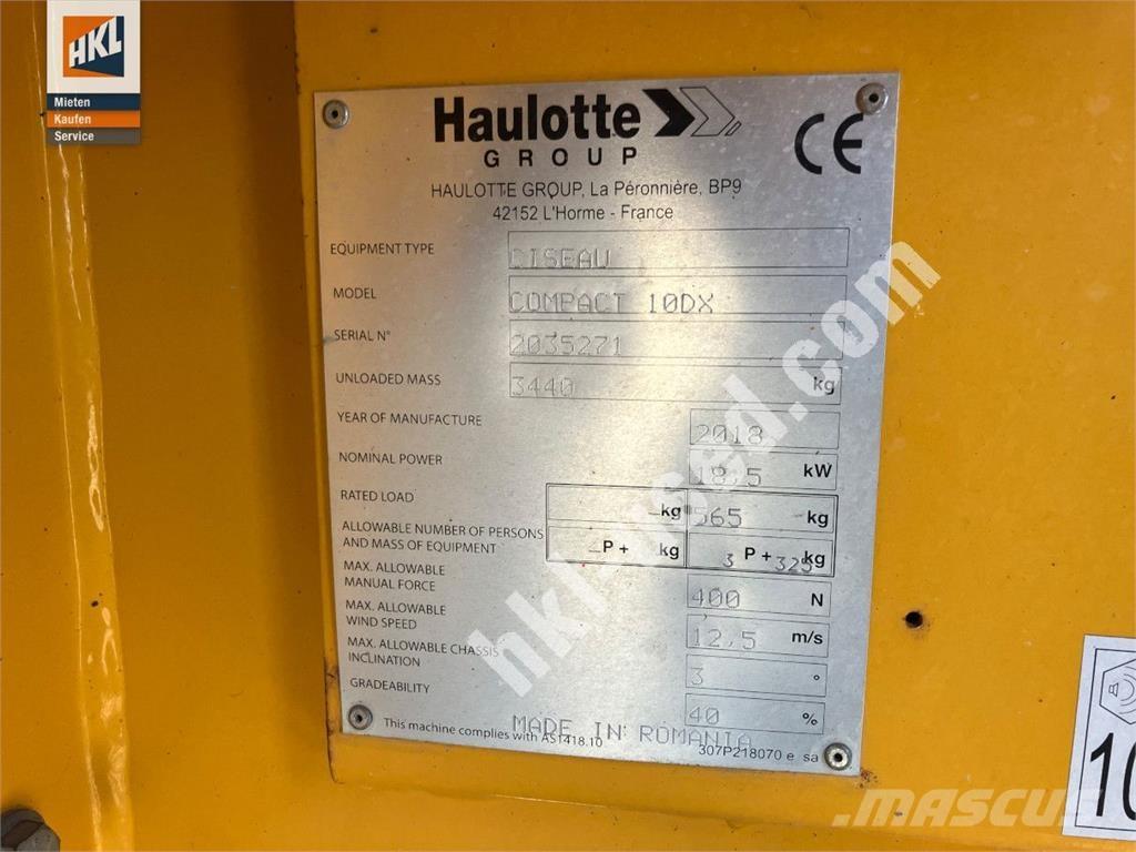 Haulotte COMPACT 10 DX Costruzioni - Altro