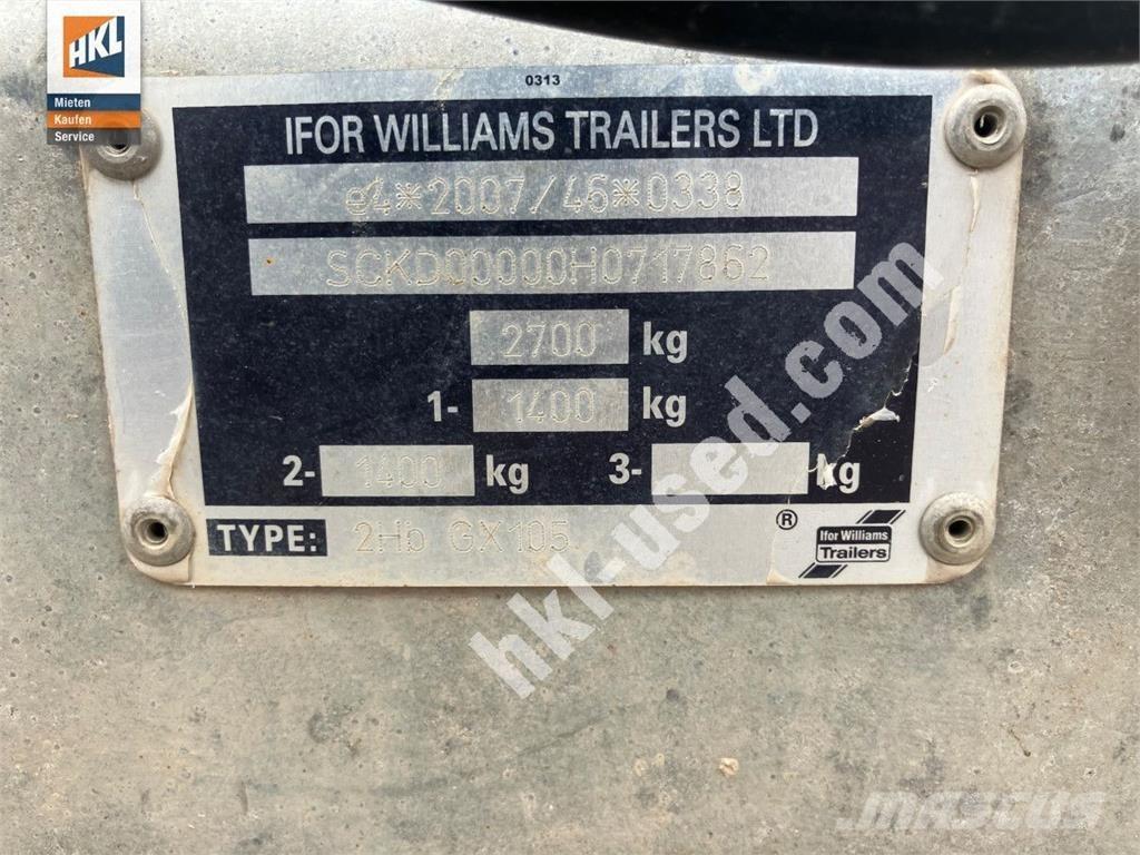 Ifor Williams GX 105 Costruzioni - Altro