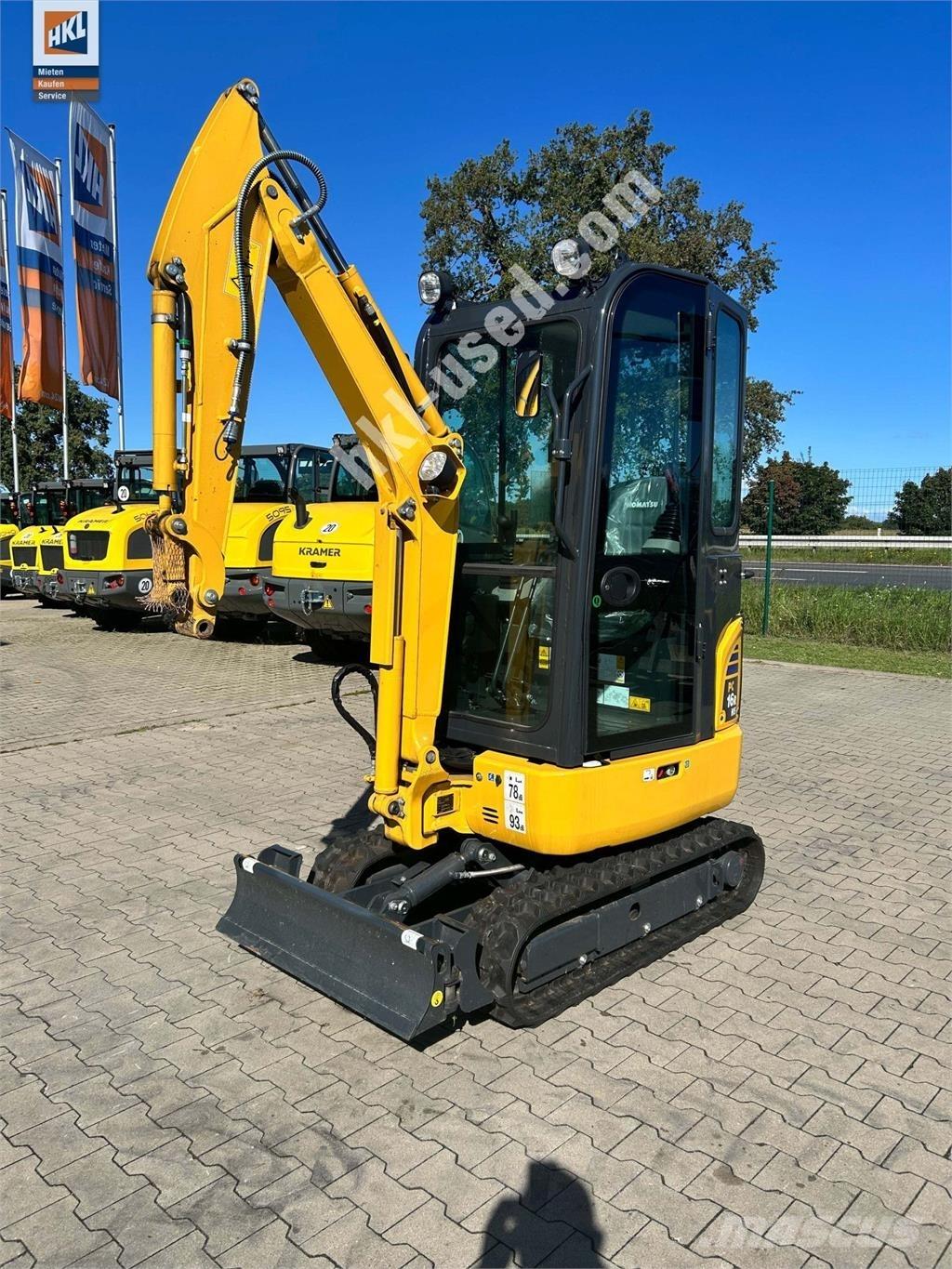 Komatsu PC 16 R-3HS Miniescavatori