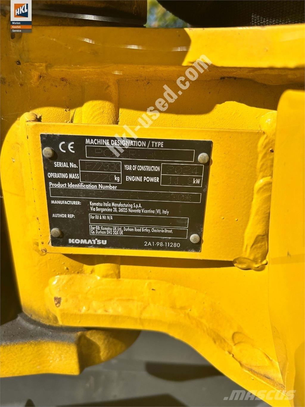 Komatsu PC 16 R-3HS Miniescavatori